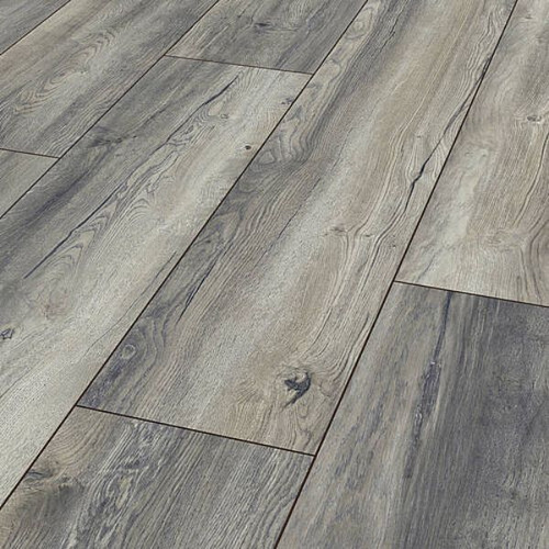 Pisos Flotantes Kronotex 8mm- Con Bisel- Caja 2,13m2 Roble Harbour Grey