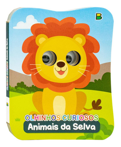 Olhinhos Curiosos: Animais Da Selva, De Mammoth World. Editora Brasileitura, Capa Dura Em Português, 2023