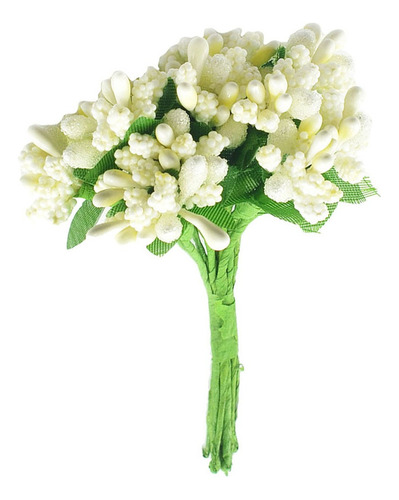 Manojo De Flores Artificiales, Ramo De Novia, 6 Cabezas,