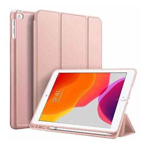 Imagen 1 de 8 de Nuevo Estuche iPad 10.2 2019 Con Portalapices, Estuche De Cu
