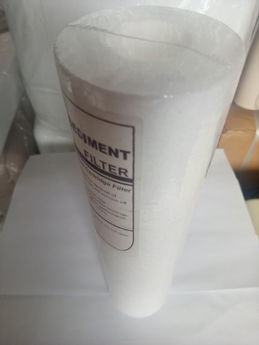 Imagen 4 de 4 de Filtro De Agua Para Sedimentos Particulas 25cm X 6,35cm