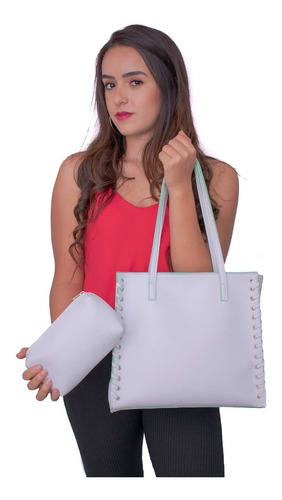 Bolsa Feminina Com Carteira Importada Tiracolo Média Linda