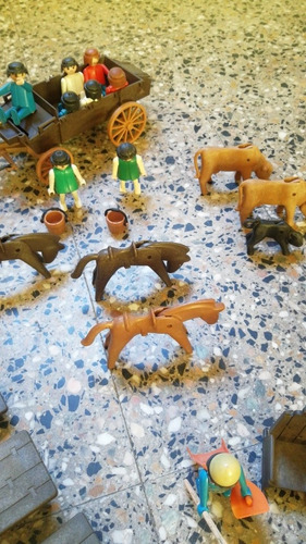 Caballeros Playmobil (lote De Muñecos) (Usado)