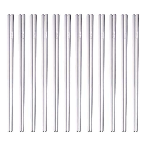 Flat Solid Chopsticks 18/10 Stainless Steel Chopsticks ...