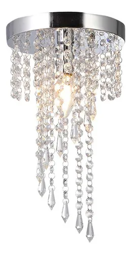 comprar Lámpara De Techo Moderna Con Colgantes Cristal De Lujoso Led