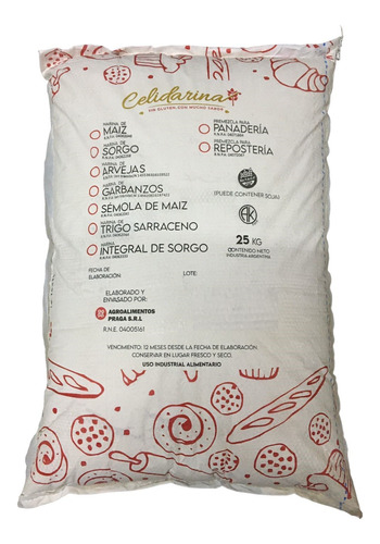 Harina De Trigo Sarraceno Bolsa X 25 Kg Sin Tacc