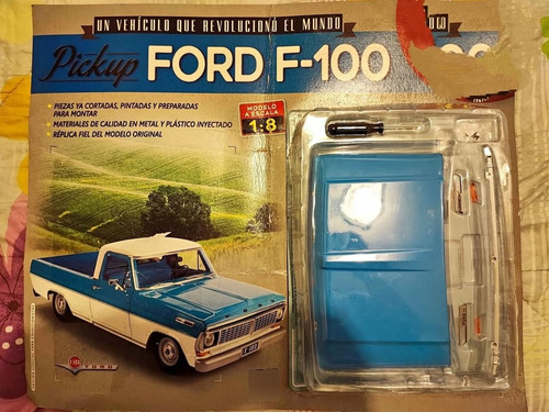 Set Completo Pickup Ford F-100 Salvat Pruni 110 Piezas Armar