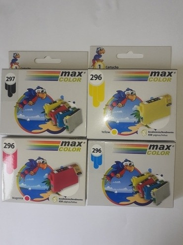 Set  Tintas 296 Alternativo Maxcolor Para Xp231 Xp241 Xp431