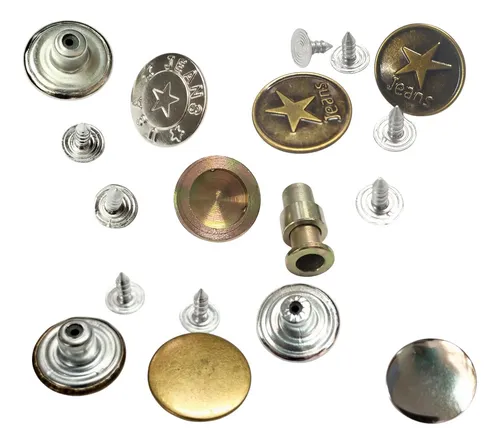 comprar 400 Botones De Jeans #17 + Matriz Para Colocación