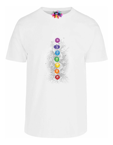 Playera Chakras Variedad De Tallas Holistico