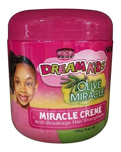 African Pride Sueño Kids Oliva Milagro Crema Para El Cabello