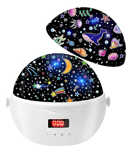 Proyector De Luces Estrelladas Temporizador Niños, J