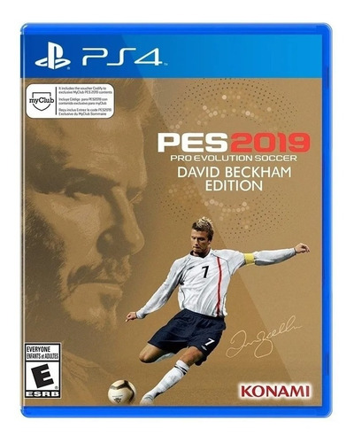 Juego Ps4 Pes 19 David Beckham  Steel Book  Pés 19/ Makkax