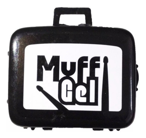 Imagem 1 de 6 de Muff Muf Meffer Gel Com 6 Luen Abafador Bateria Tambores