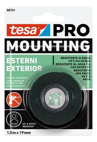comprar Cinta Doble Contacto Exteriores Pro 19mm X 1.5mts Tesa