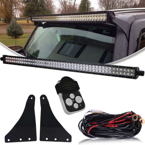 Bracket De Montaje Con 127 Cm Luz Led Bar Hummer 200-2010