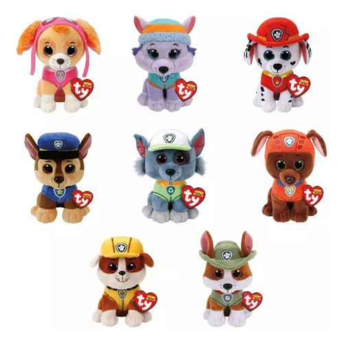 A Juego De 8 Juguetes De Peluche For Perros Skye, Regalo