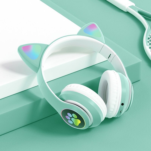 Cat Ear Audífonos Inalámbricos Bluetooth 5.0 Rva Audífono