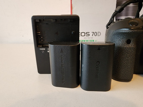 Imagen 7 de 9 de Camara Digital Canon Eos 70d + Lente Y Accesorios - Leer