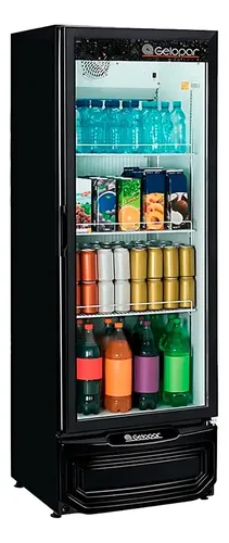 Refrigerador Vertical De Bebidas Gptu-40 El/pr Gelopar 414 L Cor ...