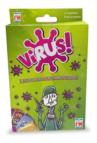 Imagen 1 de 5 de Juegos De Mesa Virus Fotorama 1194