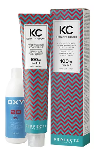 TINTE KERATIN COLOR 100ML+PEROXIDO