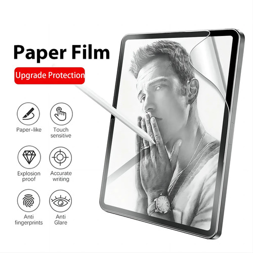 USTIYA Paperlike Mica Para iPad Air 11" Pulgadas M2 2024/M3 2025 Paper Feel