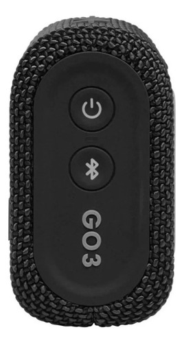 Parlante Bluetooth Go3 Con Fm Y Entrada Usb Microsd Negro
