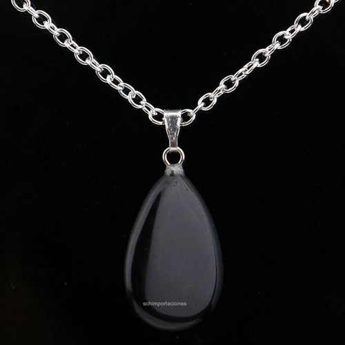 Nuevo Colgante Obsidiana Negra - Lagrima De Buda - Exclusivo