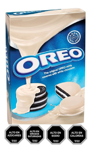 Galletas Oreo, Bañada En Chocolate Blanco, 328g Duty Free