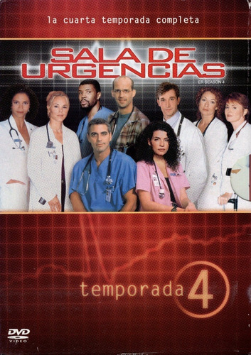 Er Sala De Urgencias Cuarta Temporada 4 Cuatro Dvd