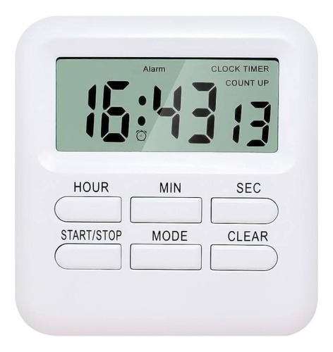 Timer Digital 3 En 1 Timer, Despertador Y Reloj T106 