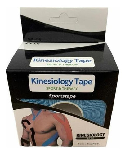 Fita Kinesio Tape Bandagem Funcional Elástica Adesiva Sports