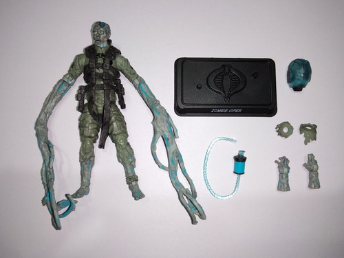 Gijoe Gi Joes Cobras Zombie Viper 30 Aniversario Completo 