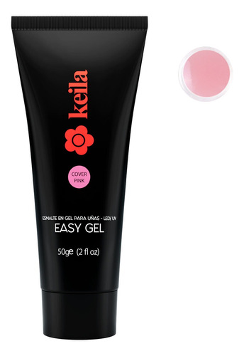 Gel Construcción Para Uñas Poligel Easy Gel Keila Cover Pink