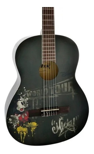 Violao Nylon Phx Disney Mickey Mwt1 + Capa+palheta Lacrado