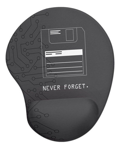 Mouse Pad Ergonômico Never Forget