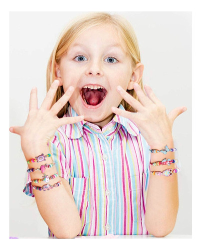 Pulsera Ajustable Tejida A Mano De La Amistad De Los Niños
