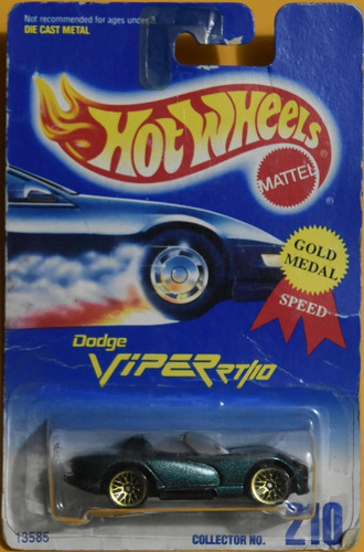 Hot Wheels Dodge Viper Rt-10  #210