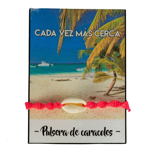 Imagen 1 de 9 de Pulsera De Caracol - Brazalete De Caracoles Pulsera Verano