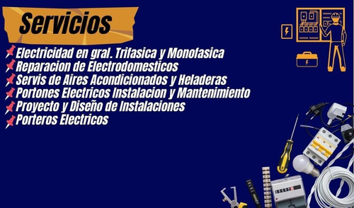 Imagen 2 de 2 de Electricista Domiciliario Y Comercial.