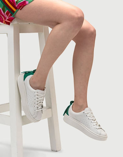 Zapatillas De Cuero Mujer Viamo Cincel