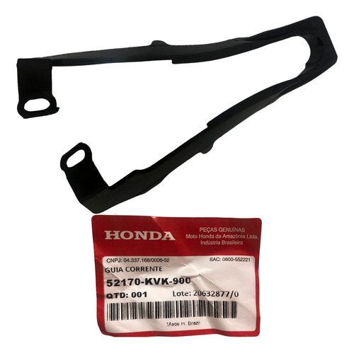 Guia Corrente Transmissão Original Honda Cb 300 2009 A 2015