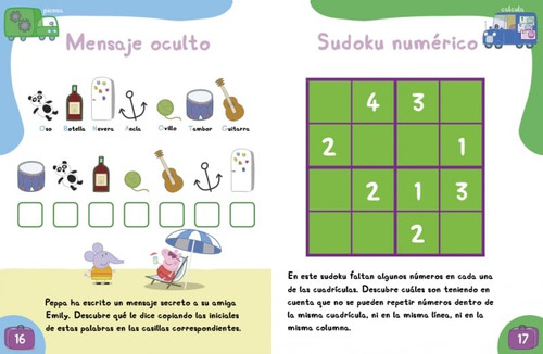 Entrena Tu Mente Con Peppa Para Niños De 5 Años Libro De Actividades Educativas, Juegos Y Pruebas De Lógica Que Potenciarán Sus Capacidades De Razonamiento