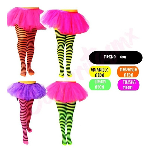 Malla Rayada Hallowen Disfraz Lolita Moda Japonesa + Envio