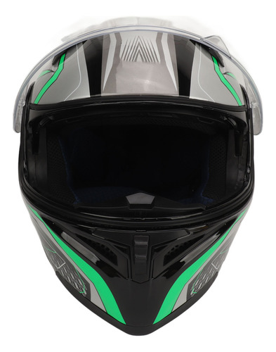Casco Abatible Para Motocicleta Con Gafas Spoiler Casco De