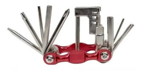 Chaveiro Multi Funções Allen Fenda Saca Corrente Torx Rava