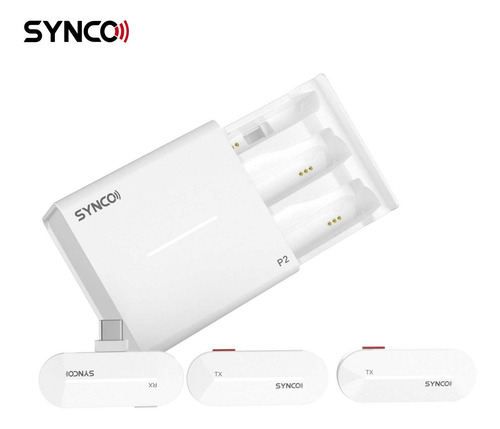 Sistema De Micrófono Inalámbrico Synco P2t 1-trigger-2 2.4g