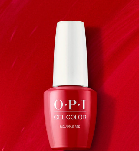 Opi Gel Color Para Cabina Semipermanente X15ml Opi Is A Big Apple Red