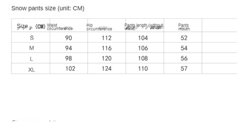 Conjunto Ski Premium -30 Grados Snowboard Premium Exclusivo